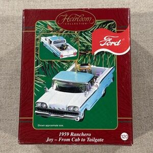Carlton Cards Heirloom Collection FORD 1959 Ranchero Joy Hanging Ornament